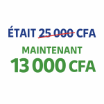 Promotion de prix en CFA